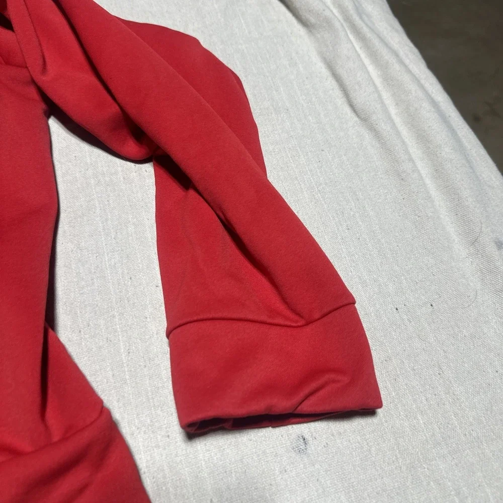 Men's The North Face Since 1968 Red Hooded Sweatshirt Long Sleeve‎ Hoodie -xl